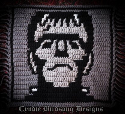 Classic Horror Mosaic Square - Frankenstein