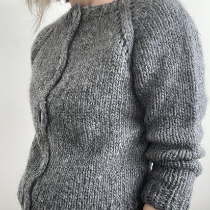 Basic Cardigan - knitting pattern