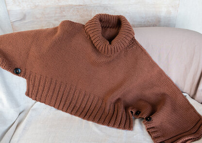 Petal Jumper in Rowan Cotton Wool (FR) - RB001-00002-FRP - Downloadable PDF