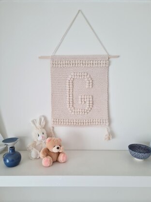 Letter G Wallhanging