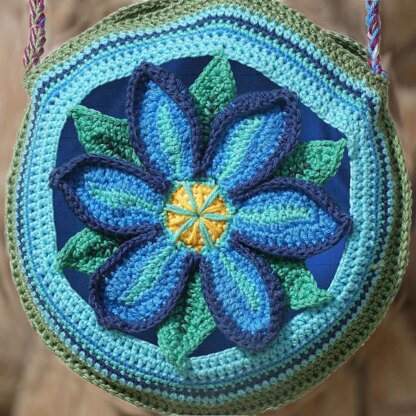 Round Flower Bag