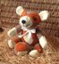 Crochet Autumn Square Bear