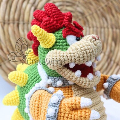 Spiked Dragon Turtle Amigurumi
