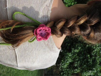 Crochet Flower Headband