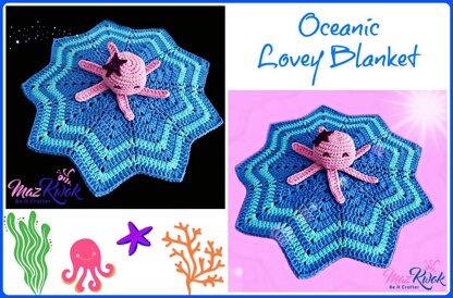 Oceanic Lovey Blanket