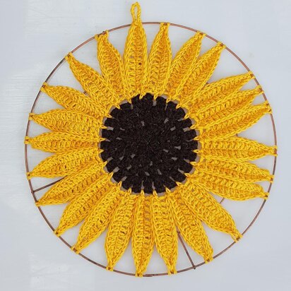 Sunflower Dreamcatcher Mandala