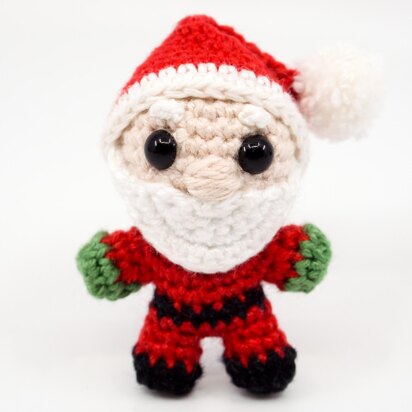 Mini Noso Santa Claus Crochet Pattern