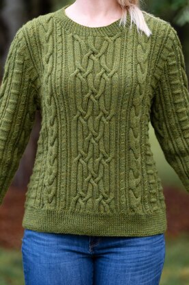 Aberdeen Cabled Pullover #198