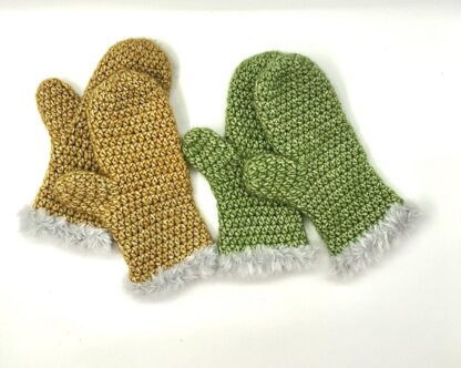 Cozy quick mittens