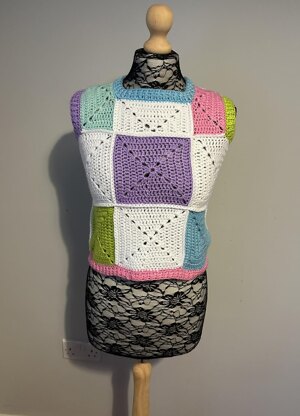 Granny Square Vest