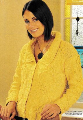 Cable and Bobble Cardigan