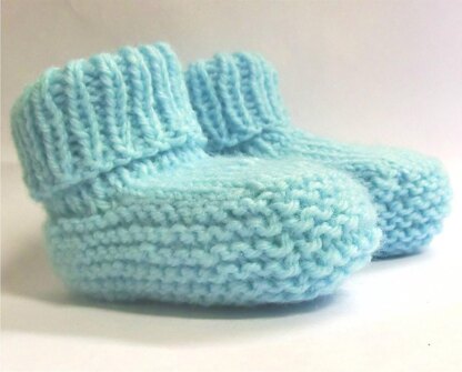 Basic Baby Booties