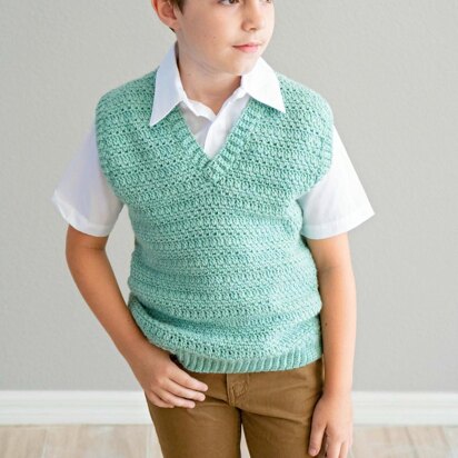 Heatherly Crochet Vest