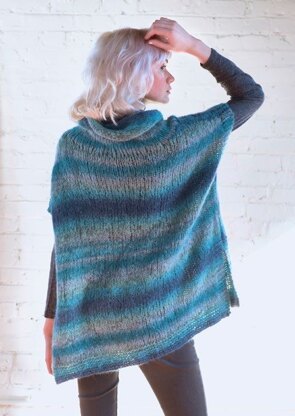 Mera Poncho in Berroco Aero - 401-5 - Downloadable PDF