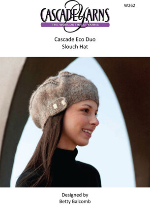 Slouch Hat in Cascade Eco Duo - W262