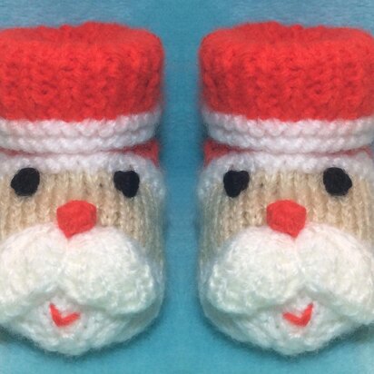 Santa Baby Christmas Booties