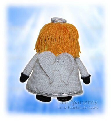 Minion Angel Crochet Pattern, Minion Crochet Pattern, Crochet Minion Doll, Amigurumi Minion