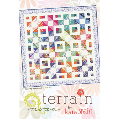 Moda Fabrics Terrain Quilt - Downloadable PDF