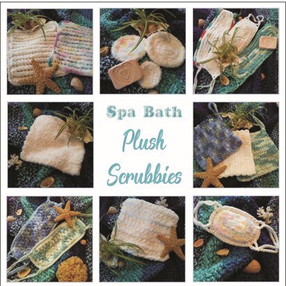 Spa Bath Plush Scrubbies