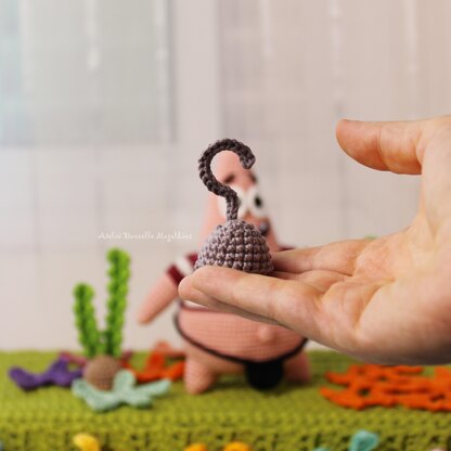 Plunderin’ Star Amigurumi Pattern – Chibi Pirate Star Plush | Cute Crochet PDF Pattern