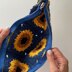 Sunflower granny square bum bag