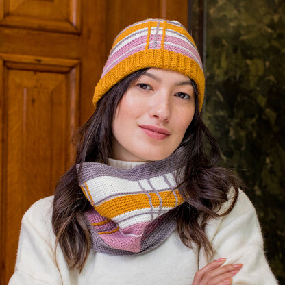 MillaMia Tiffany Cowl & Hat PDF.