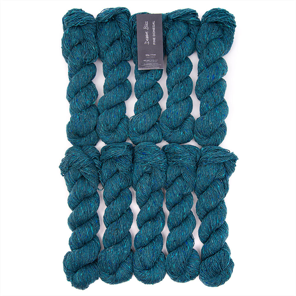 Debbie Bliss Fine Donegal 50g 10 Ball Value Pack - view 2