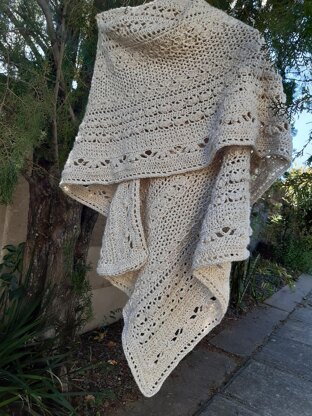 Winter Wrapped in Cashmere Wrap Shawl