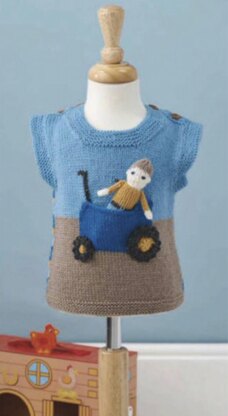 Little Tractor Tank Top and Toy