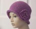 Cotton Flapper Cloche