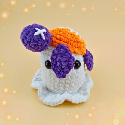 Amigurumi ghost