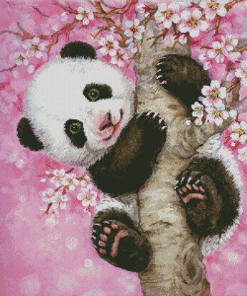 Cherry Blossom Panda - #11025-KH