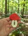 Mushroom Hair Clip
