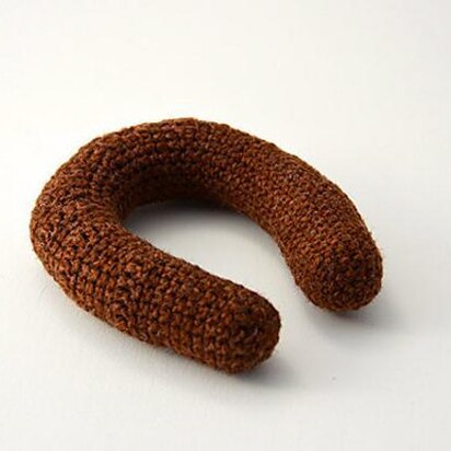 Smoked Sausage Crochet Pattern, Smoked Sausage Amigurumi, Food Crochet Pattern, Food Amigurumi