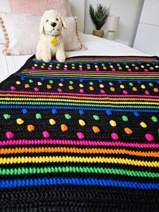 Spots & Stripes Baby Blanket