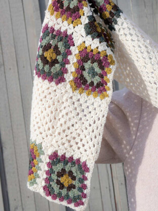 Birgit Scarf in Berroco Lanas Light - Downloadable PDF