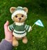 School Spirit Outfit & Bear