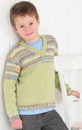Sweaters in Sirdar Snuggly Baby Crofter DK and Snuggly DK - 4481 - Downloadable PDF