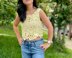 Easy Crochet bralette CROP top