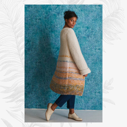 Willow & Lark Sunset Oversized Cardigan PDF