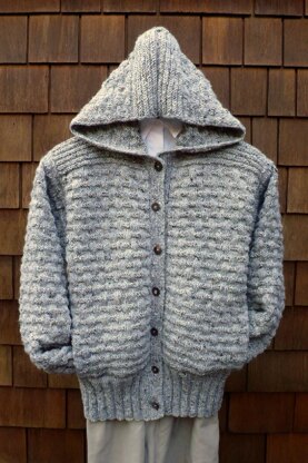 Mari Sweaters MS 183 Basketweave Hoody