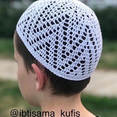 Mens crochet kufi cap