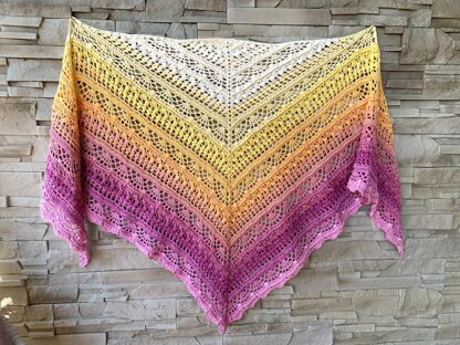 Triangular Scarf "Nemea"