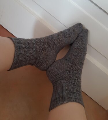 Tartanesque socks