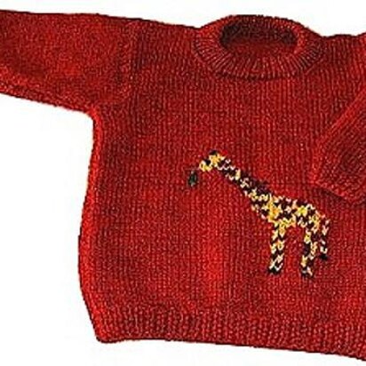 K141-Giraffe Sweater