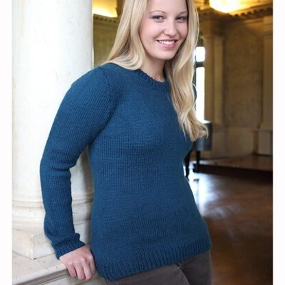 Valley Yarns B8 Basic Set-in Sleeve Pullover