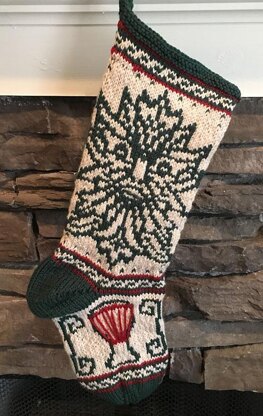 Green Man stocking