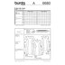 Burda Women's Dress Sewing Pattern B6680 - Paper Pattern, Size 20-34