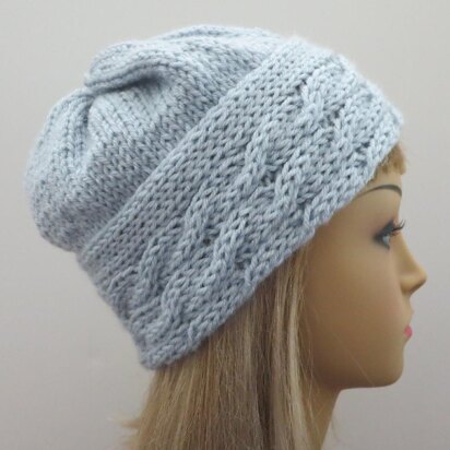 The Clarissa Hat - Companion Pattern To Cape and Mittens - knitting pattern