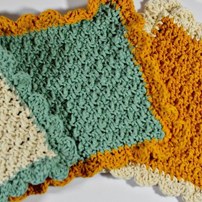 Free Cotton Dishcloth Crochet Pattern